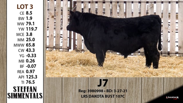 Lot #3 - J7