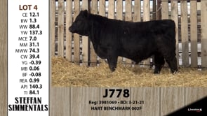 Lot #4 - J778