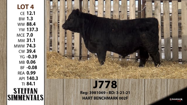 Lot #4 - J778