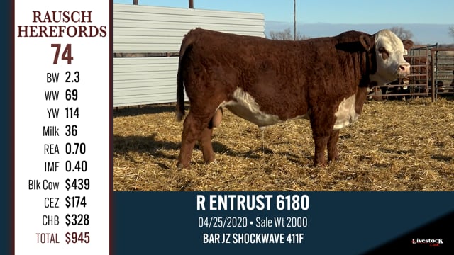Lot #74 - R ENTRUST 6180