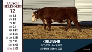 Lot #72 - R KILO 6640