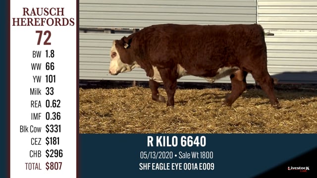 Lot #72 - R KILO 6640