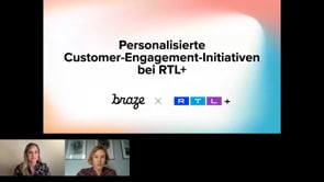 Personalisierte Customer-Engagement-Initiativen bei RTL+