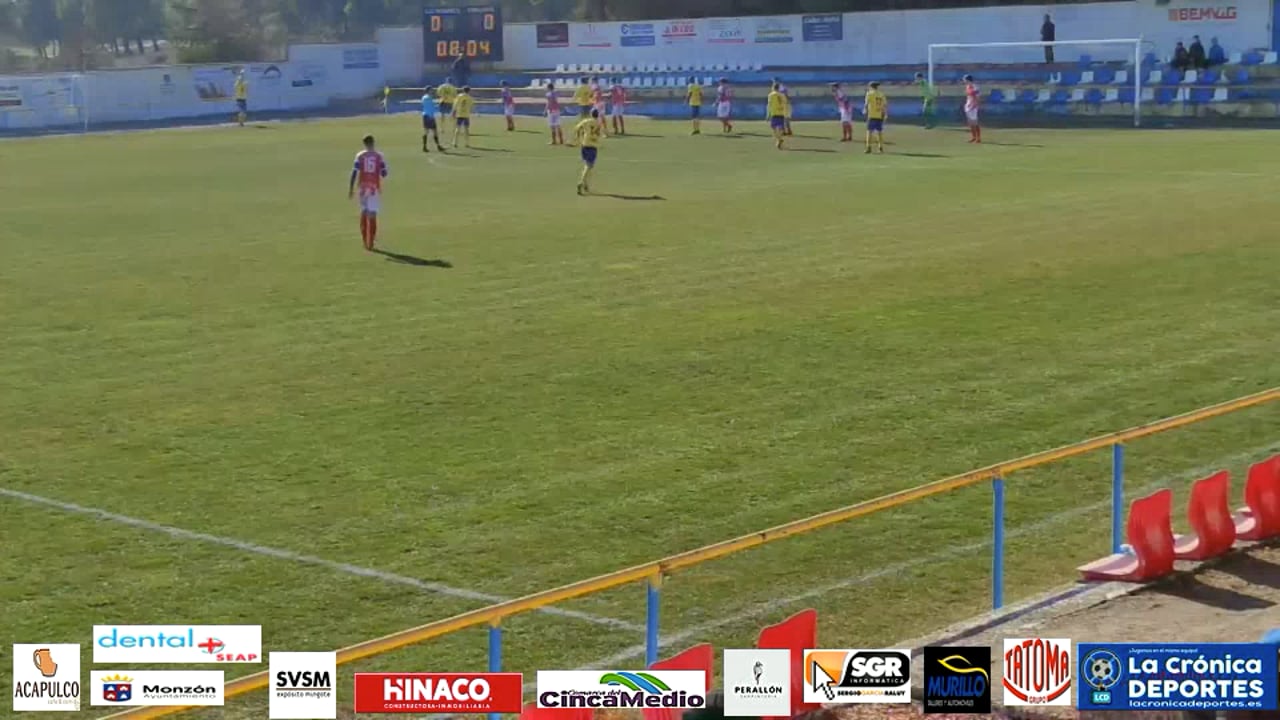 (RESUMEN y GOL) CD Robres 1-0 At.Monzón / J 20 / 3ª División