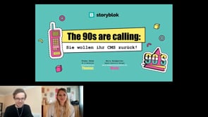 The 90s are calling: Sie wollen ihr CMS zurück!