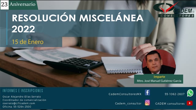 Resolución Miscelánea 2022