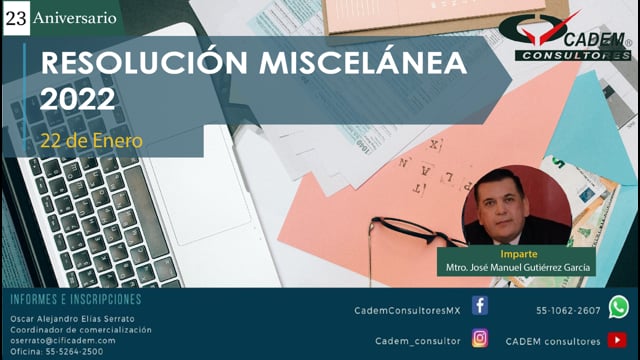 Resolución Miscelánea 2022