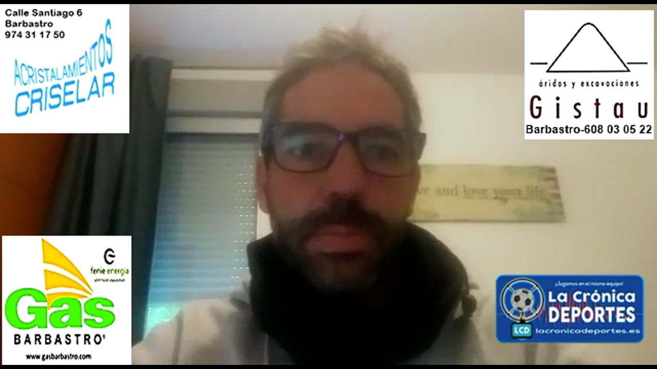 RICHI GIL (Entrenador Barbastro) CD Belchite 1-1 UD Barbastro / J 20 / 3ª División