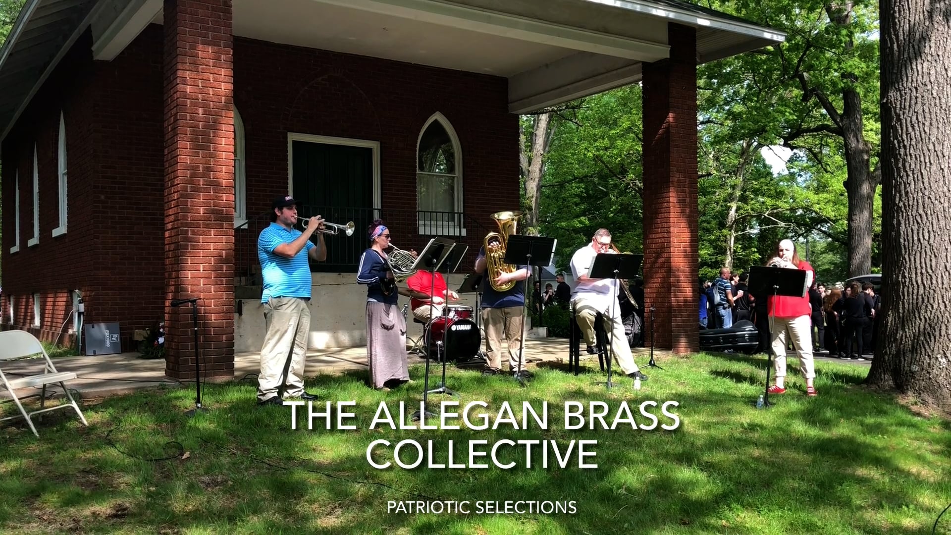 Promotional video thumbnail 1 for Allegan Brass Collective