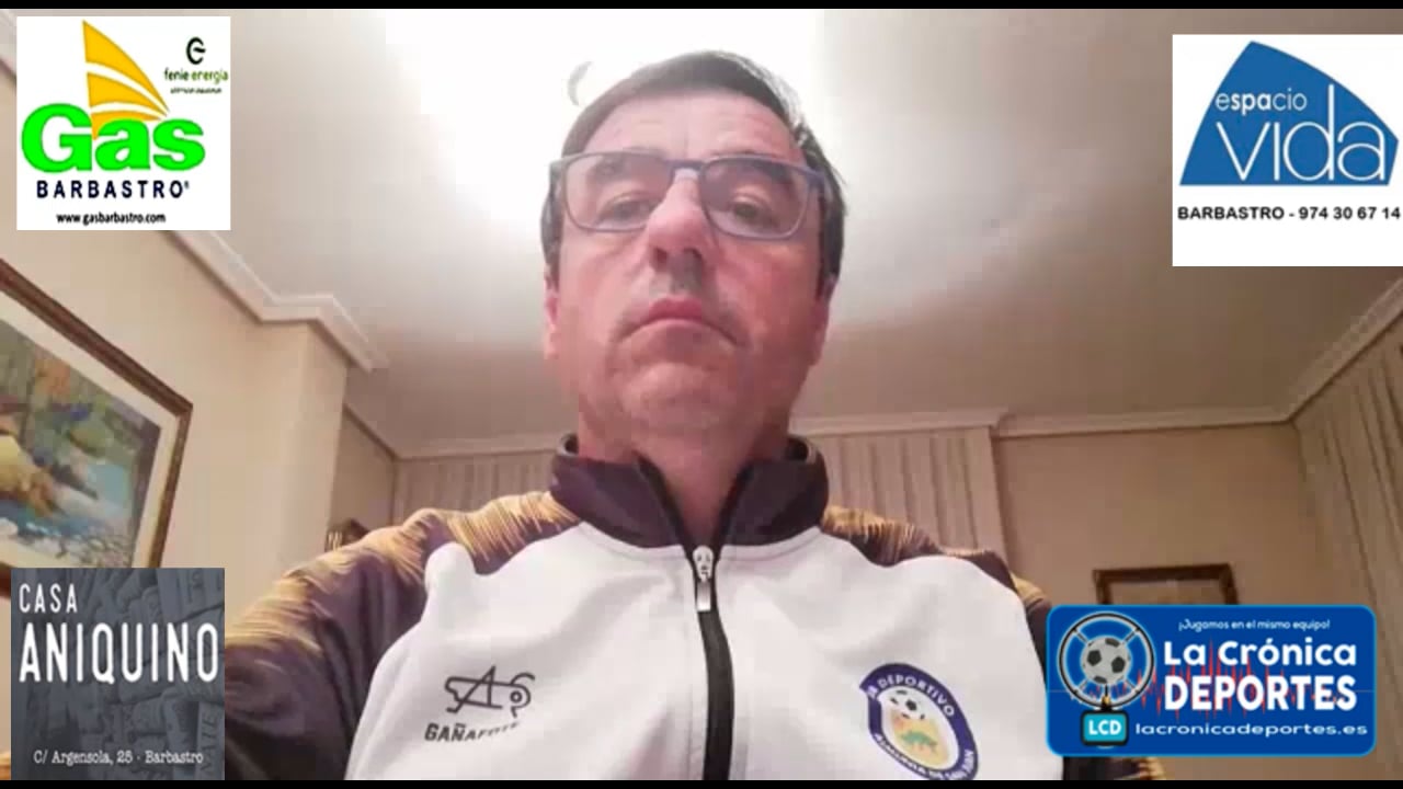 MANOLO CARRASCO (Entrenador Almunia San Juan) Montecarlo 4-0 Almunia de San Juan / J17 / Preferente Gr1