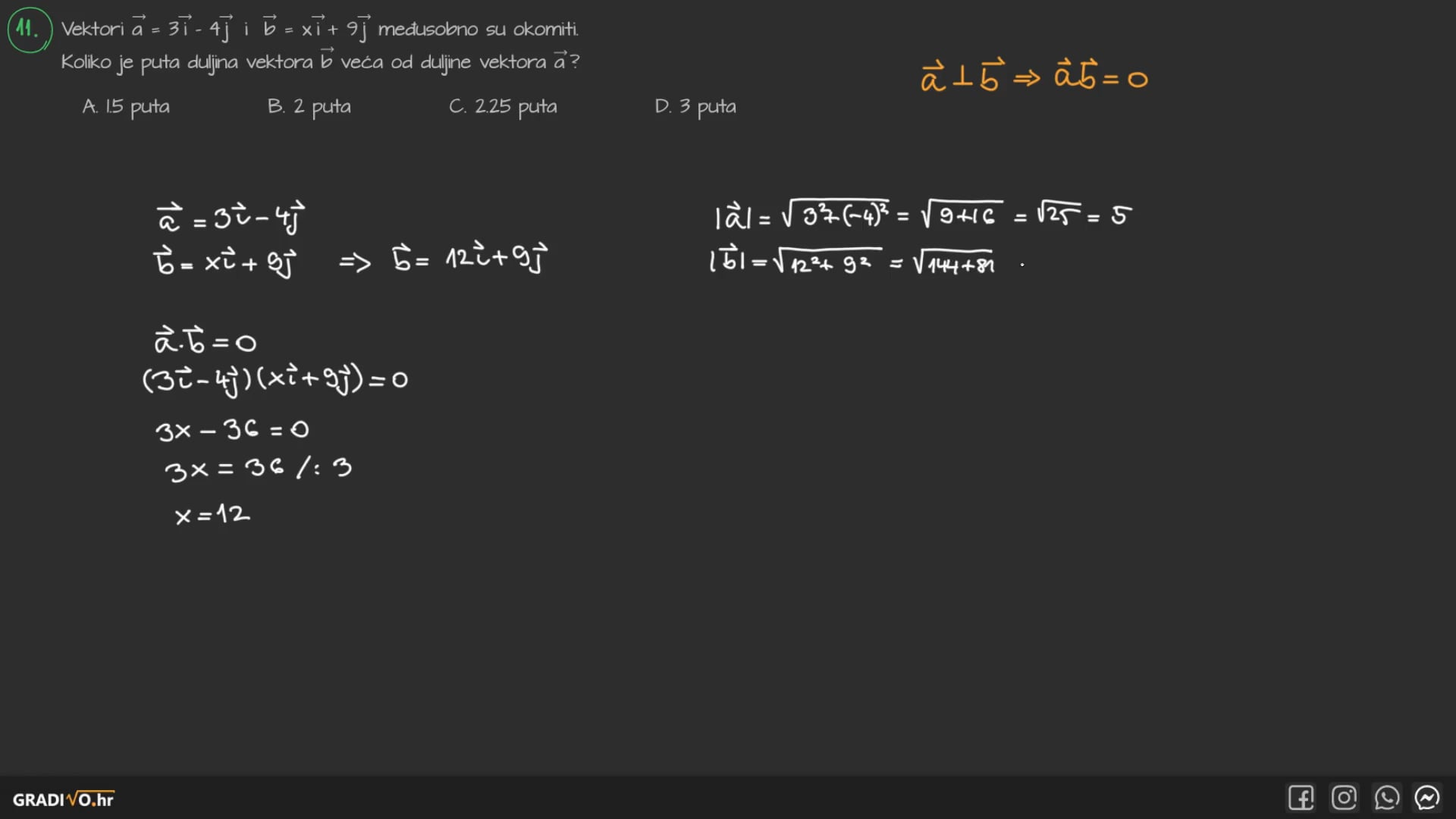 Matematika A - 2017. ljeto, 11.