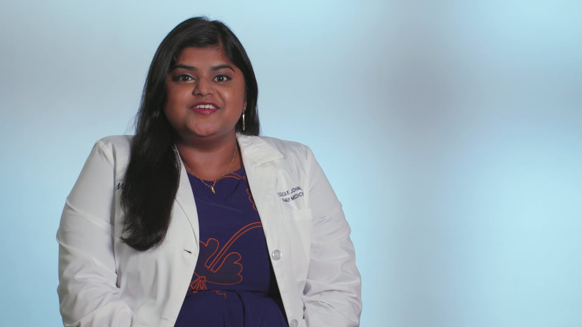 About me video of Dr. Jessica John