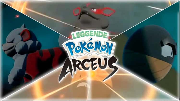 Pokémon Legends_ Arceus _ All New Starter Evolution + Hisuian  Growlithe_Arcanine, Voltorb, Electrode on Vimeo