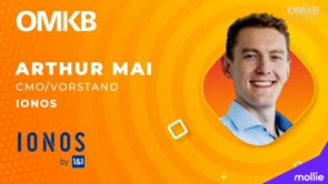 Datengetriebenes Marketing: IONOS CMO Arthur Mai im Talk