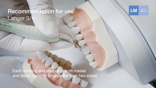Cum folosesti instrumentarul Langer 3/4 LM Dental