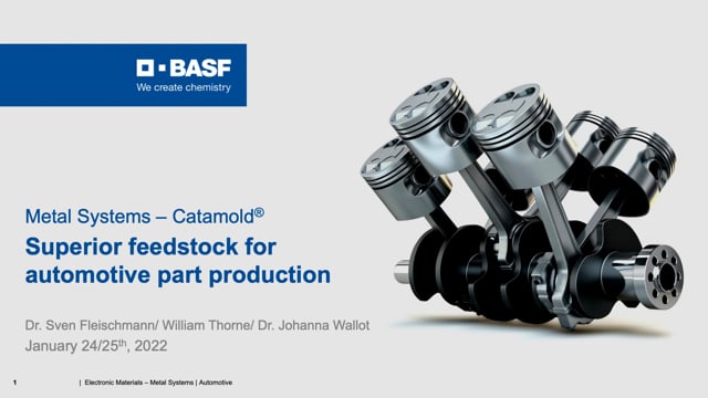Revolutionary metal injection molding technology for cost-effective automotive part production