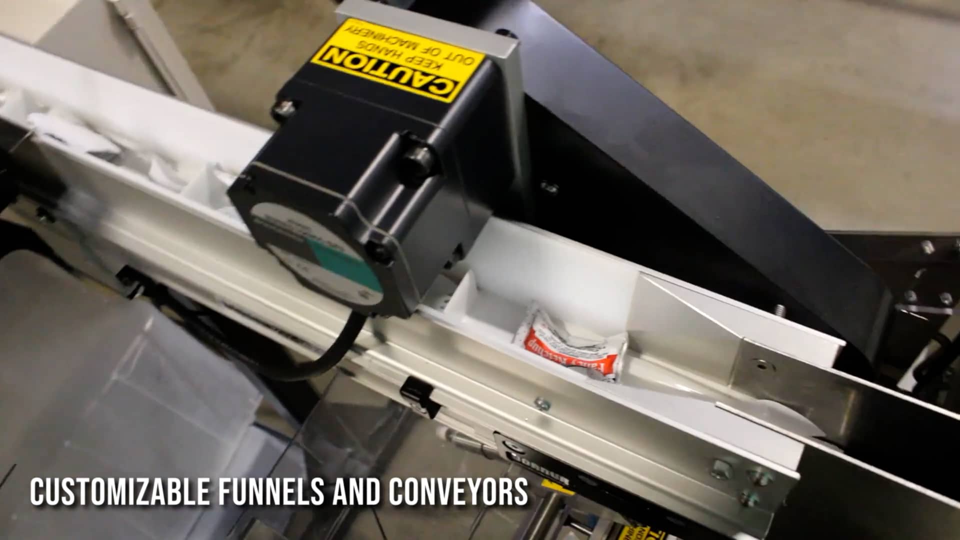 T-1000 UF-5000 Kitting Conveyer on Vimeo