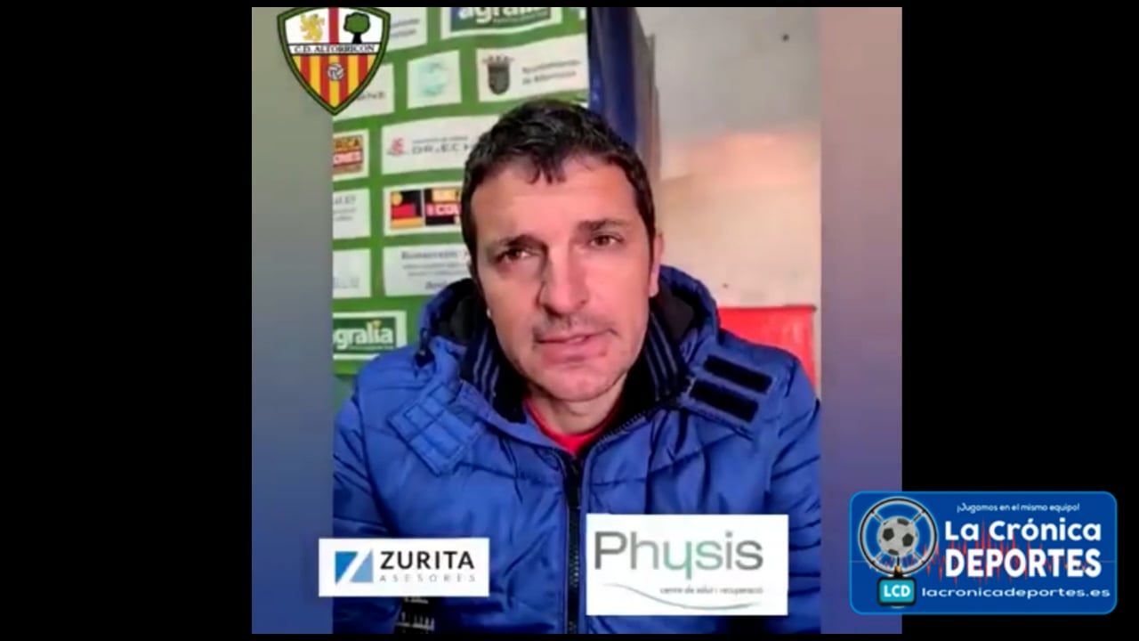 ROMÁN PANADERO (Entrenador Altorricón) Altorricón 3-1 San Jorge / J17 / 1ª Regional Gr2 Fuente: Facebook CD Altorricón