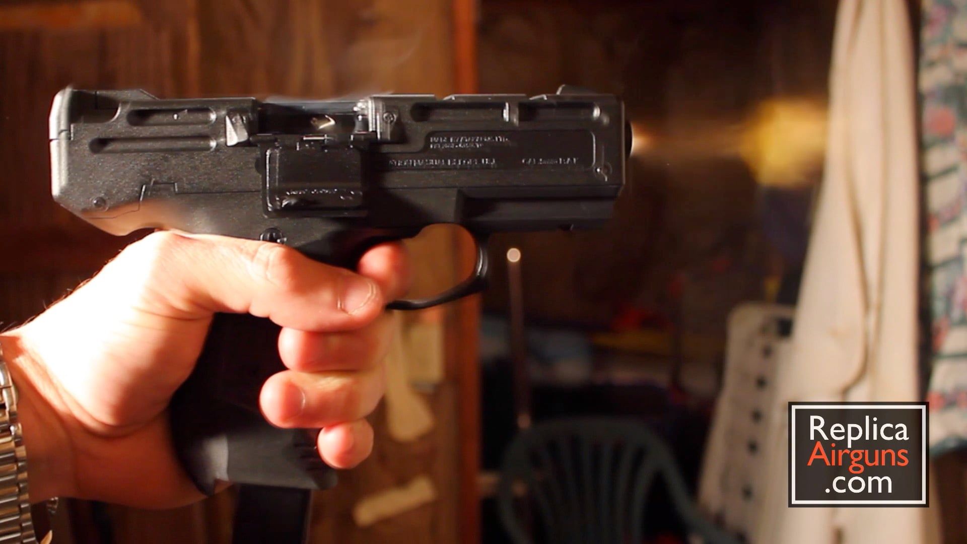 Zoraki 925 9mm P.A.K. Blank Gun Shooting Review