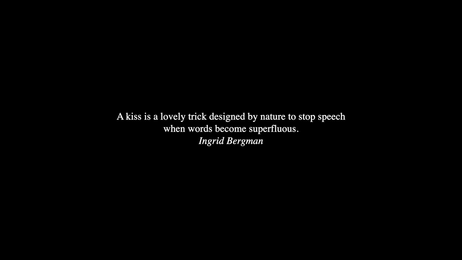 The Lovely Trick.