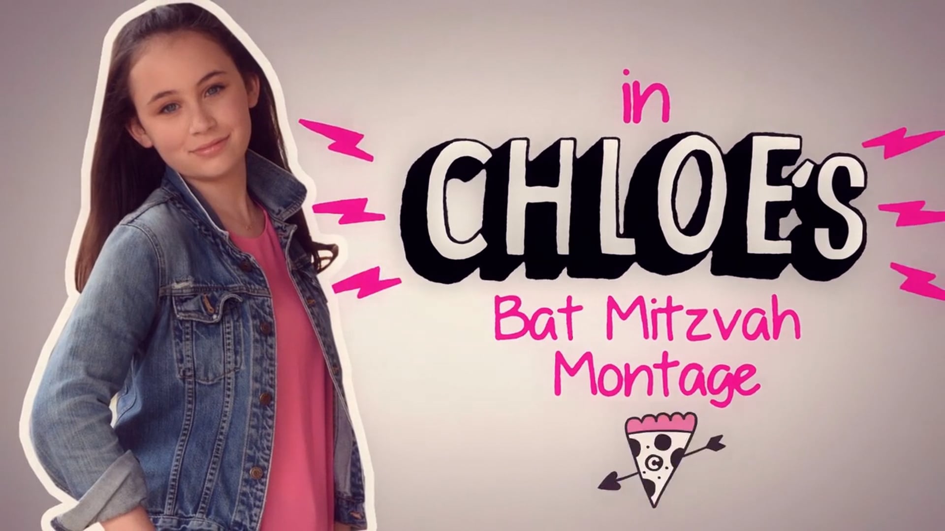 Chloe W Bat Mitzvah Montage