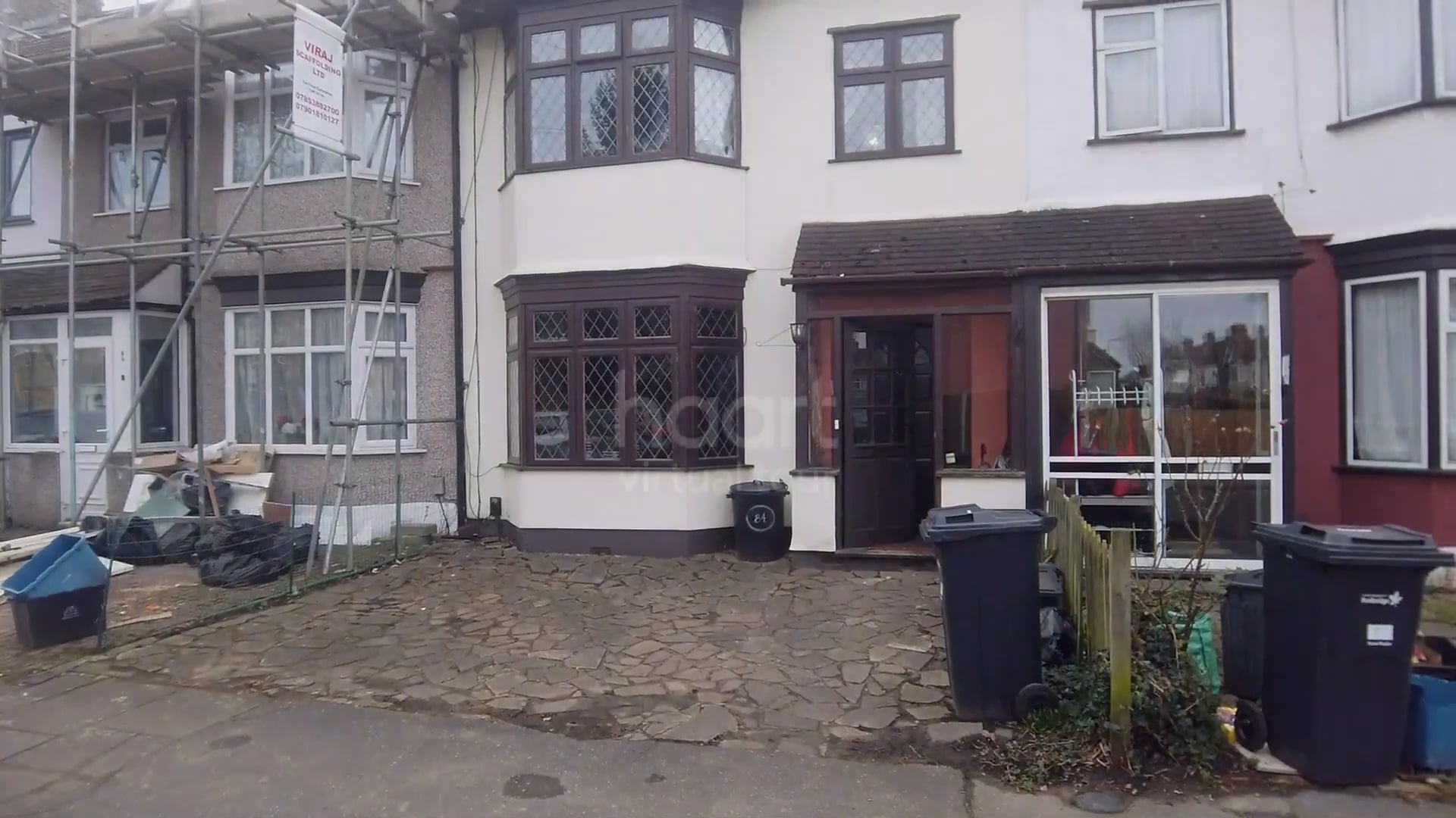 Virtual Viewing of Overton Drive, Romford, 3 bedroom Mid Terraced House For Sale from haart