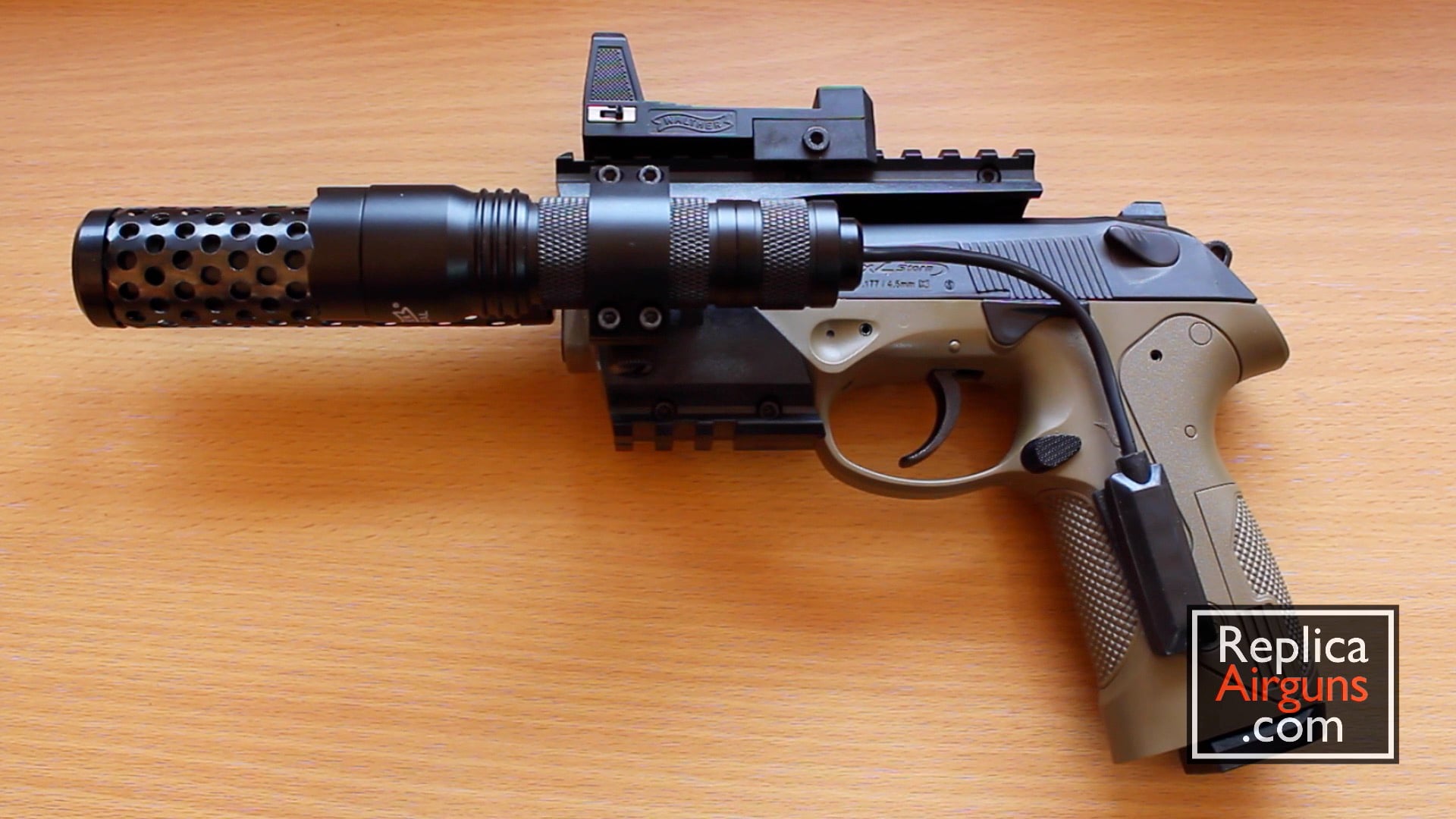 Video - Umarex Beretta PX4 Storm Recon CO2 Blowback Pellet-BB Gun Review