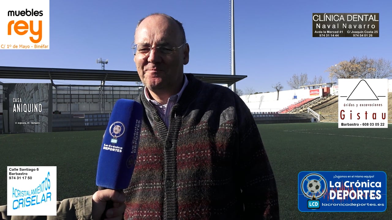 JUAN LUIS VIÑUALES (Delegado Ferranca A Femenino) Peña Ferranca 2-1 CD Delicias / J 14 / 1ª Aragón Femenina