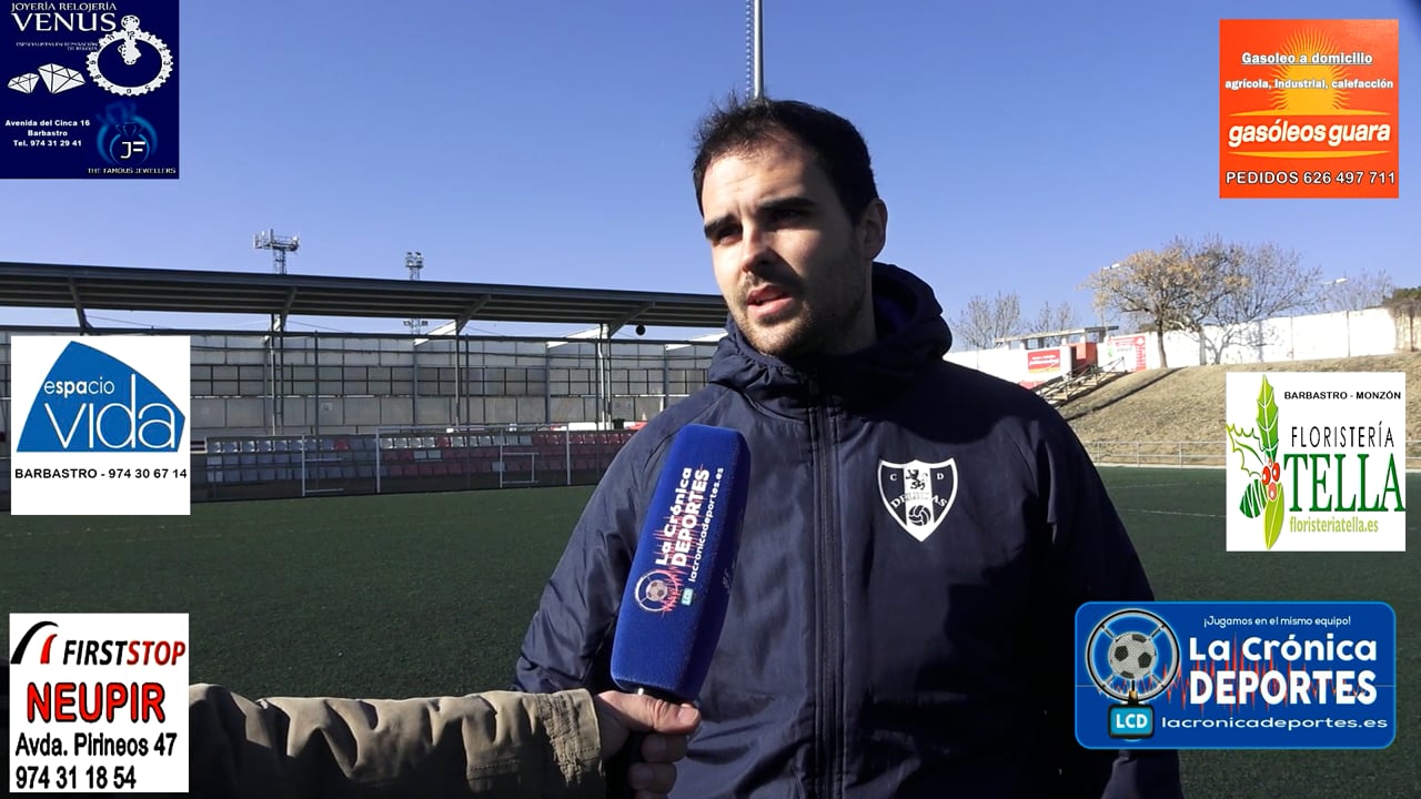 ALBERTO SOLSONA (Entrenador CD Delicias Femenino) Peña Ferranca 2-1 CD Delicias / J 14 / 1ª Aragón Femenina