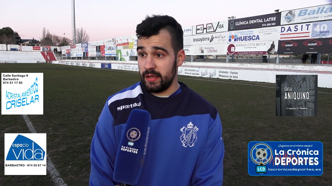 EMILIO (Jugador CD Albalate) UDB Somontano 4-0 CD Albalate / Jornada 13 / 2ª Regional - Gr 2-1