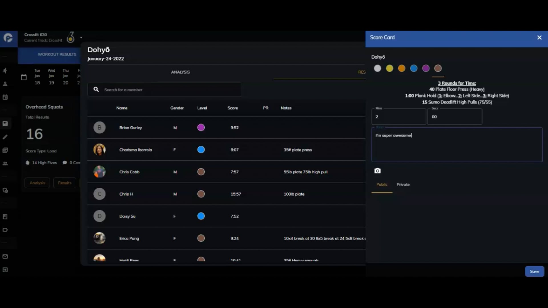Logging Results for Your Clients