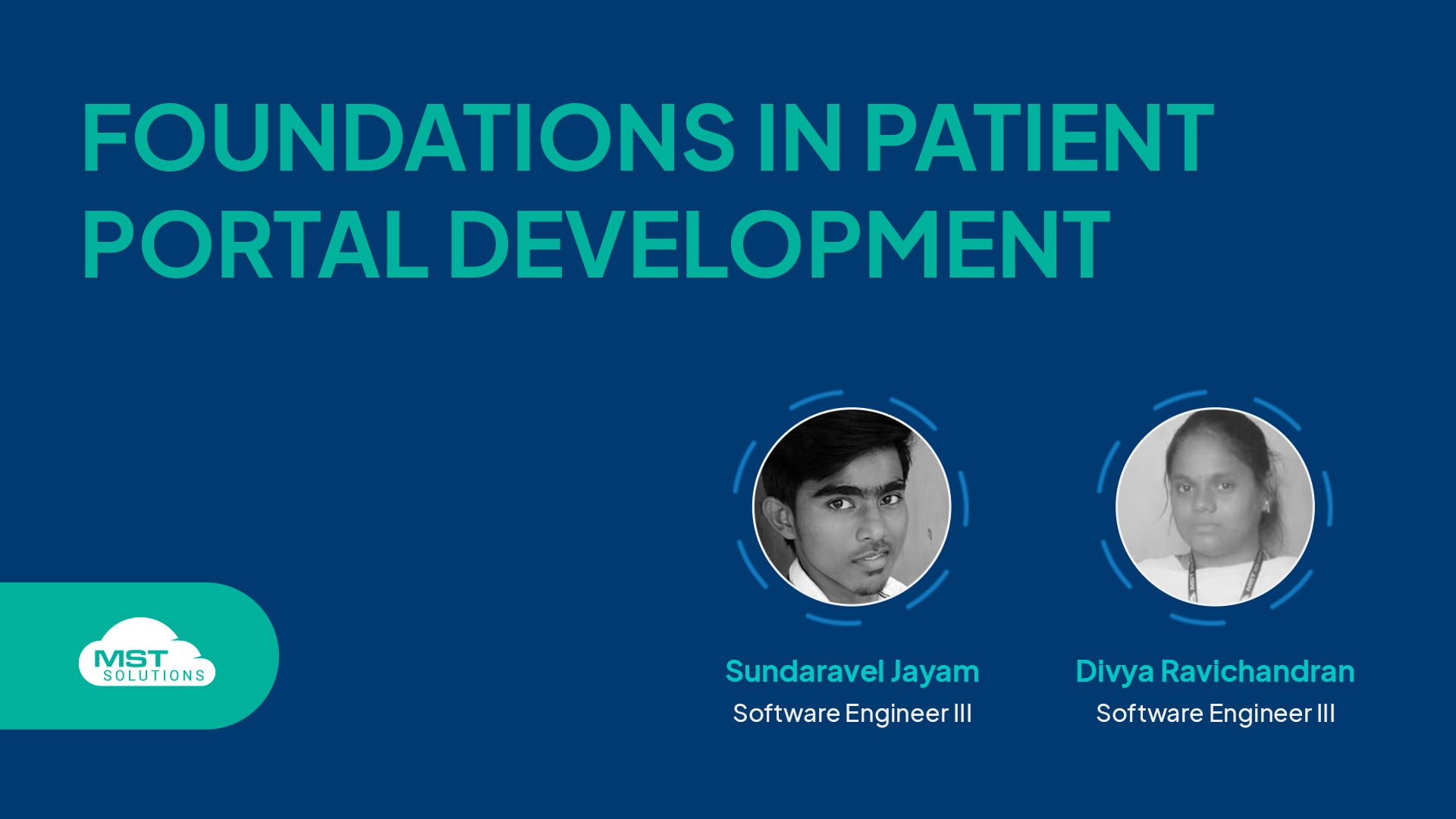 Foundations in Patient Portal Development on Vimeo