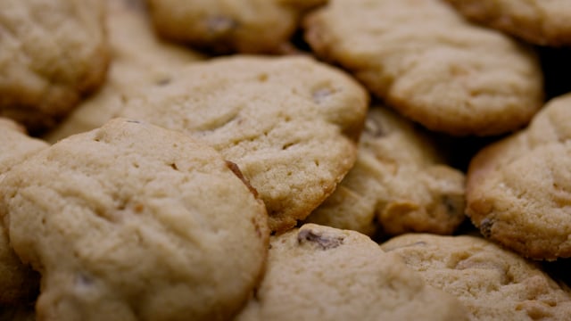 Fresh delicious cookies. Tast, homemade fresh-baked cookies. 
