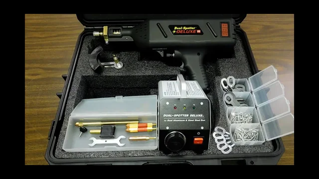 H & S Autoshot Dual-Spotter Aluminum & Steel Dent Pull Gun Kit