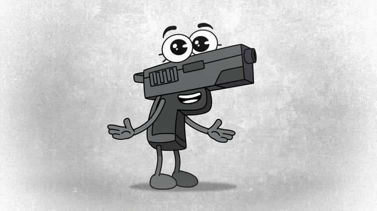 Cartoon Glock Save Money | phahol.moph.go.th