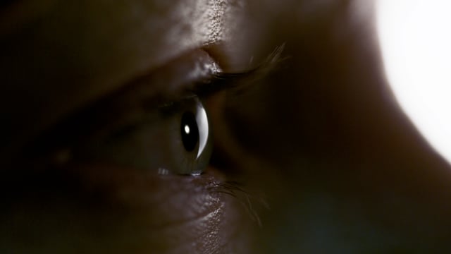 Close-up of a womans eye.