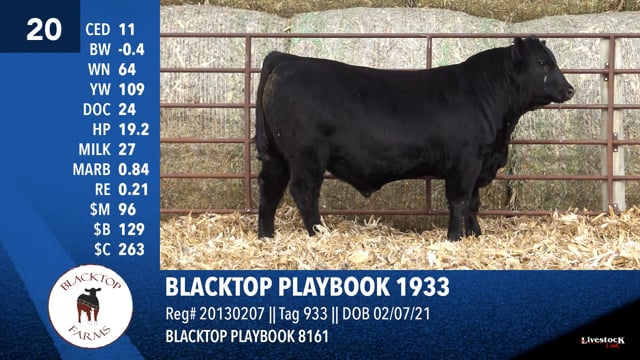 Lot #20 - BLACKTOP PLAYBOOK 1933