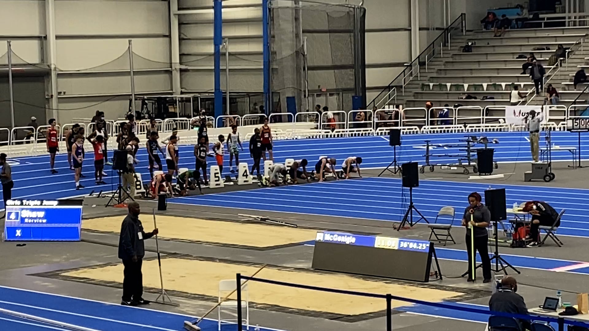 Carlson white 55m dash 2022 Virginia Beach showcase on Vimeo