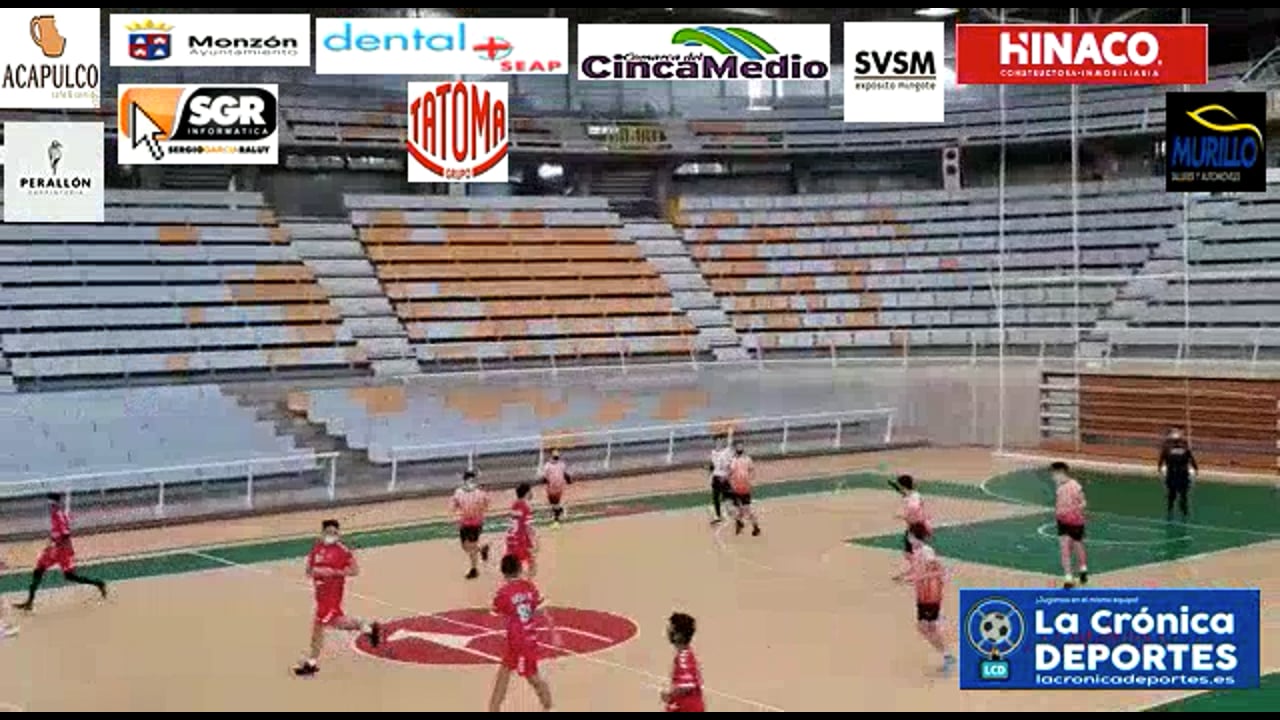 BALONMANO Autonómica Cadete Grupo C BM Huesca-25-26-Gimnasio CDM Monzón