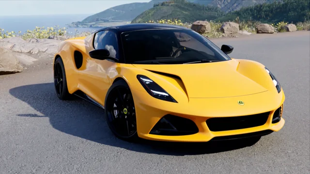 Video - Lotus Emira online configurator with video & motion