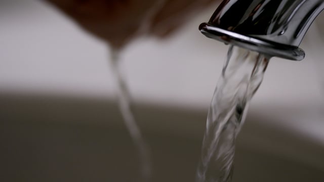 Coronavirus hand washing in running water. How to wash your hands. All about personal hygiene. Footage ideal for educational, healthcare, and medical scenes. 