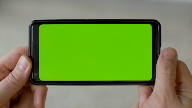 Smartphone green screenshot. Perfect for product placement. 