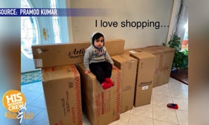 Toddler Orders $2,000 Worth of Packages