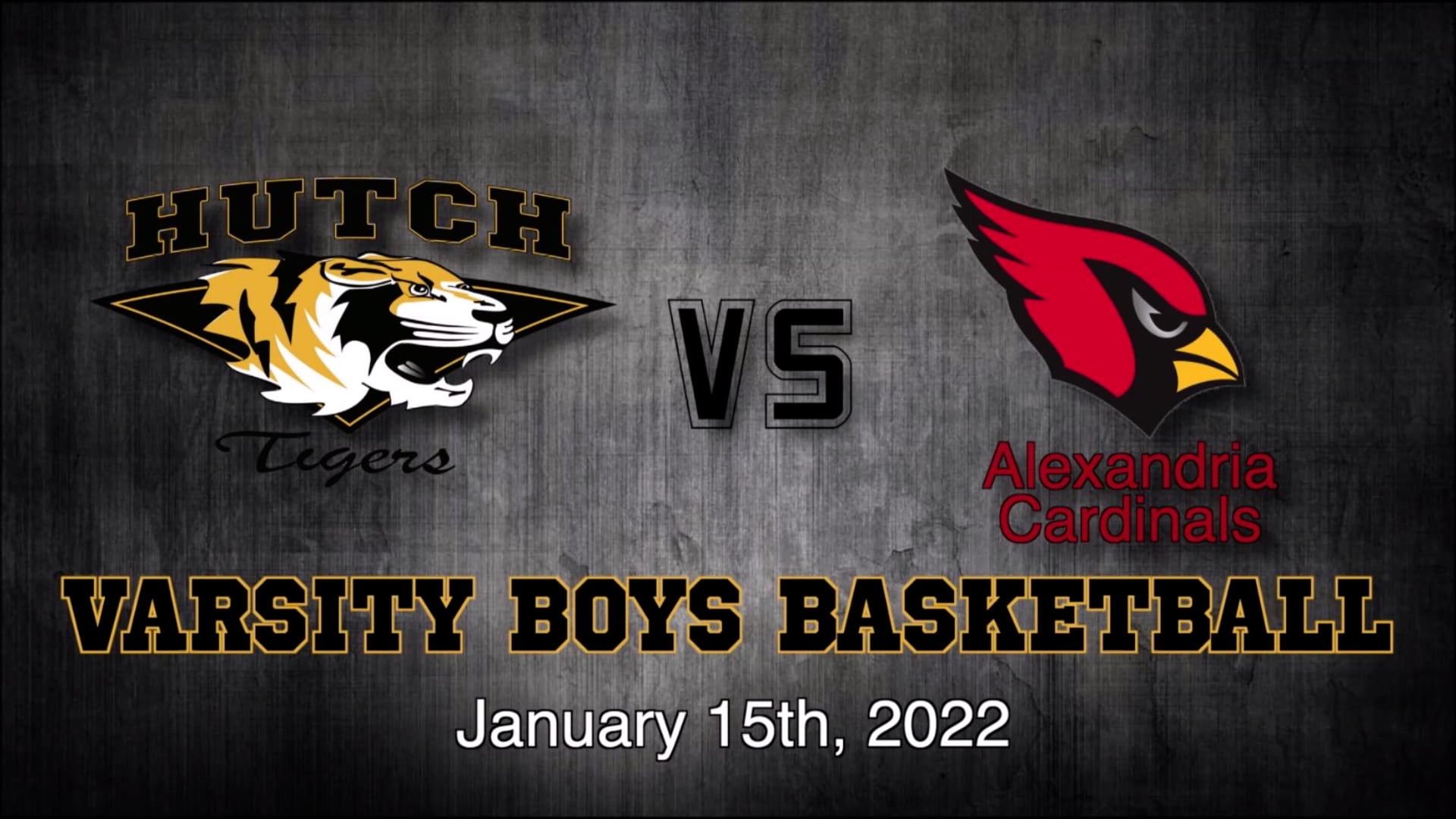 Watch Hutch Tigers Boys Basketball vs Alexandria 01/15/2022 Online ...