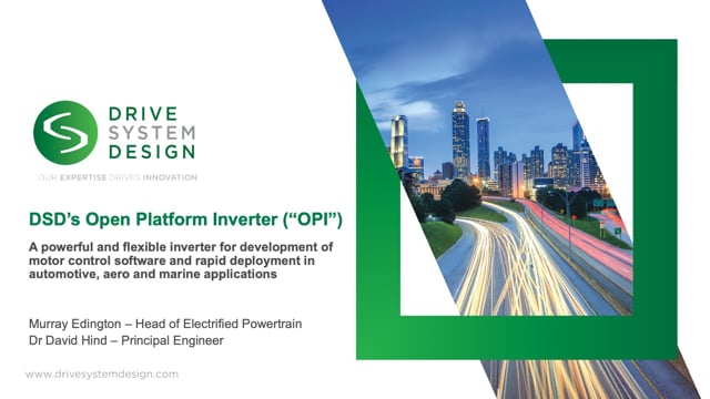 Innovative inverter technology for motor control software development and rapid deployment