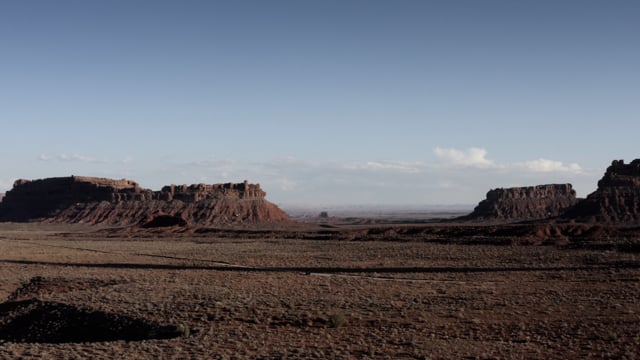 Valley of the Gods. Utah Desert. Beautiful American Desert landscape.