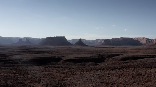 Valley of the Gods. Utah Desert. Beautiful American Desert landscape.