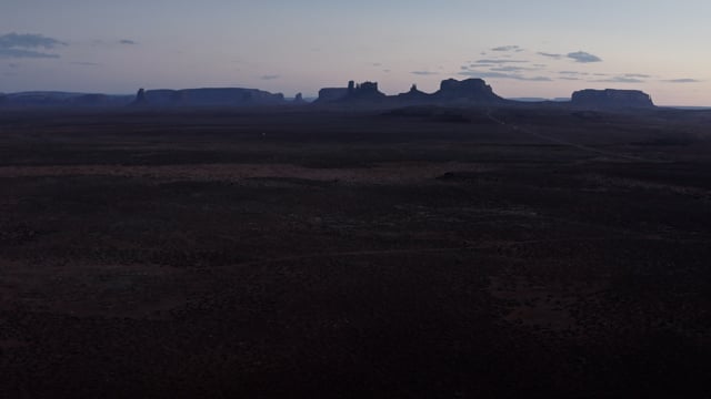 Sunrise over the Valley of the Gods. Spectacular landscape in national park. 