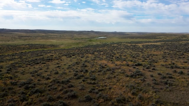 An arid landscape in a beautiful rustic area.