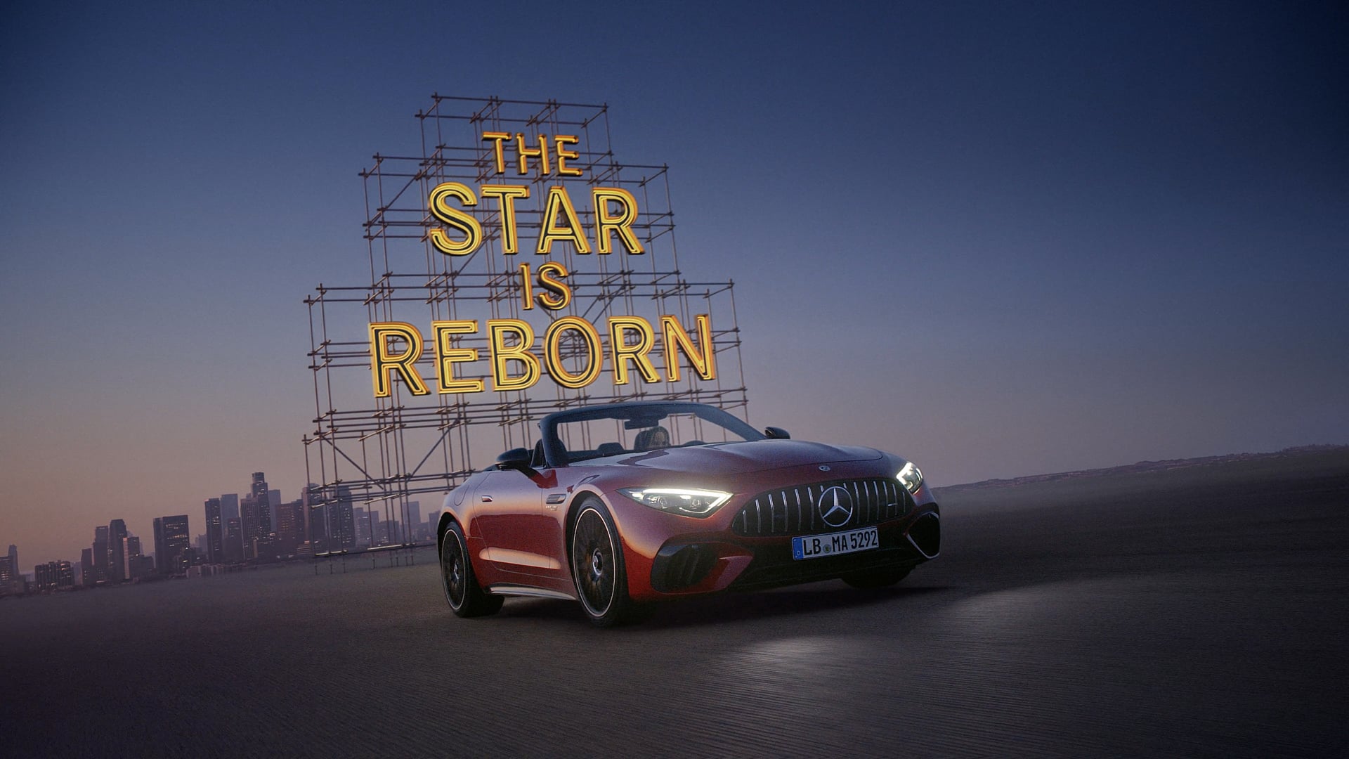 Mercedes AMG 'A Star Is Reborn' directed by Christian Larson and produced for Somesuch